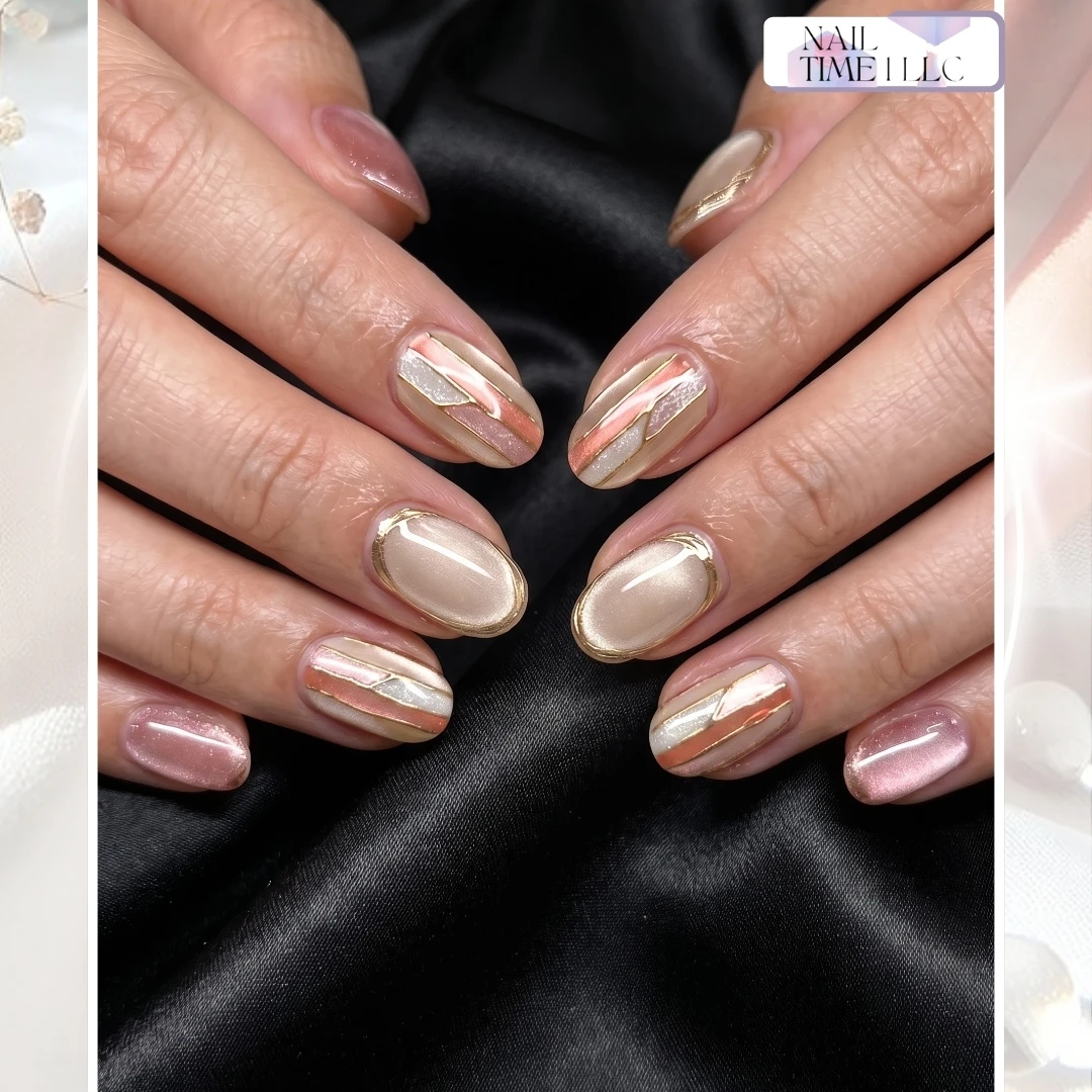Ladies nails art